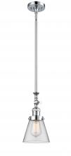 Innovations Lighting 206-PC-G62-LED - Cone - 1 Light - 6 inch - Polished Chrome - Stem Hung - Mini Pendant