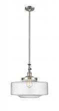 Innovations Lighting 206-SN-G694-16 - Bridgeton - 1 Light - 16 inch - Brushed Satin Nickel - Stem Hung - Mini Pendant