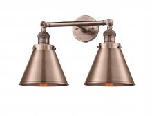 Innovations Lighting 208-AC-M13-AC - Appalachian - 2 Light - 18 inch - Antique Copper - Bath Vanity Light