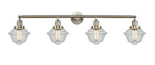 Innovations Lighting 215-SN-G534 - Oxford - 4 Light - 46 inch - Brushed Satin Nickel - Bath Vanity Light