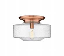 Innovations Lighting 221-1F-AC-G694-16 - Bridgeton - 1 Light - 16 inch - Antique Copper - Flush Mount