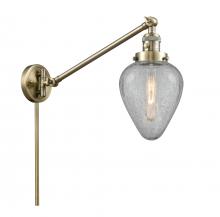 Innovations Lighting 237-AB-G165 - Geneseo - 1 Light - 8 inch - Antique Brass - Swing Arm