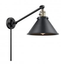  237-BAB-M10-BK - Briarcliff - 1 Light - 10 inch - Black Antique Brass - Swing Arm