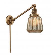 Innovations Lighting 237-BB-G146-LED - Chatham - 1 Light - 8 inch - Brushed Brass - Swing Arm