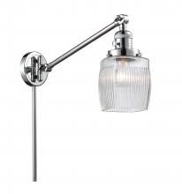  237-PC-G302 - Colton - 1 Light - 8 inch - Polished Chrome - Swing Arm