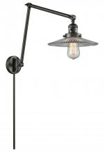 Innovations Lighting 238-OB-G2-LED - Halophane - 1 Light - 9 inch - Oil Rubbed Bronze - Swing Arm