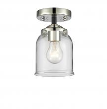 Innovations Lighting 284-1C-BPN-G52 - Bell - 1 Light - 5 inch - Black Polished Nickel - Semi-Flush Mount