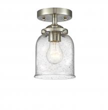 Innovations Lighting 284-1C-SN-G54 - Bell - 1 Light - 5 inch - Brushed Satin Nickel - Semi-Flush Mount