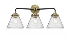 Innovations Lighting 284-3W-BAB-G44 - Cone - 3 Light - 26 inch - Black Antique Brass - Bath Vanity Light