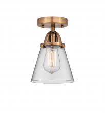 Innovations Lighting 288-1C-AC-G62 - Cone - 1 Light - 6 inch - Antique Copper - Semi-Flush Mount