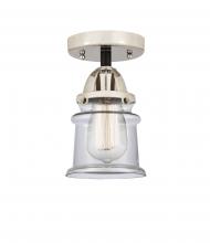 Innovations Lighting 288-1C-BPN-G182S - Canton - 1 Light - 5 inch - Black Polished Nickel - Semi-Flush Mount