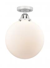 Innovations Lighting 288-1C-PC-G201-12 - Beacon - 1 Light - 12 inch - Polished Chrome - Semi-Flush Mount