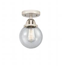 Innovations Lighting 288-1C-PN-G204-6 - Beacon - 1 Light - 6 inch - Polished Nickel - Semi-Flush Mount