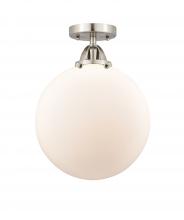 Innovations Lighting 288-1C-SN-G201-12 - Beacon - 1 Light - 12 inch - Brushed Satin Nickel - Semi-Flush Mount