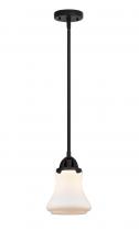 Innovations Lighting 288-1S-BK-G191 - Bellmont - 1 Light - 6 inch - Matte Black - Cord hung - Mini Pendant