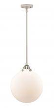 Innovations Lighting 288-1S-PN-G201-12 - Beacon - 1 Light - 12 inch - Polished Nickel - Cord hung - Mini Pendant