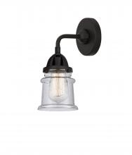 Innovations Lighting 288-1W-BK-G184S - Canton - 1 Light - 5 inch - Matte Black - Sconce