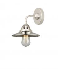 Innovations Lighting 288-1W-PN-M1-PN - Railroad - 1 Light - 8 inch - Polished Nickel - Sconce