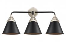  288-3W-BPN-M13-BK - Appalachian - 3 Light - 26 inch - Black Polished Nickel - Bath Vanity Light