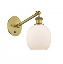 Innovations Lighting 317-1W-BB-G101 - Belfast - 1 Light - 6 inch - Brushed Brass - Sconce