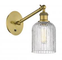 Innovations Lighting 317-1W-BB-G559-5CL - Bridal Veil - 1 Light - 5 inch - Brushed Brass - Sconce