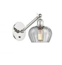 Innovations Lighting 317-1W-PN-G92 - Fenton - 1 Light - 7 inch - Polished Nickel - Sconce