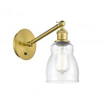 Innovations Lighting 317-1W-SG-G394 - Ellery - 1 Light - 5 inch - Satin Gold - Sconce