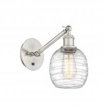 Innovations Lighting 317-1W-SN-G1013 - Belfast - 1 Light - 6 inch - Brushed Satin Nickel - Sconce