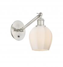 Innovations Lighting 317-1W-SN-G461-6 - Norfolk - 1 Light - 6 inch - Brushed Satin Nickel - Sconce