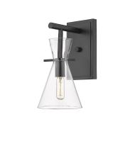 Innovations Lighting 354-1W-BK-CL-LED - Colden - 1 Light - 6 inch - Matte Black - Cord hung - Bath Vanity Light