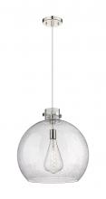 Innovations Lighting 410-1PL-PN-G410-18SDY - Newton Sphere - 1 Light - 18 inch - Polished Nickel - Cord hung - Pendant