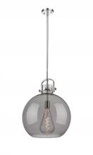 Innovations Lighting 410-1SL-PN-G410-16SM - Newton Sphere - 1 Light - 16 inch - Polished Nickel - Pendant