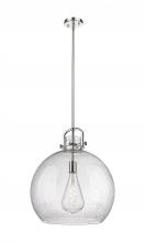 Innovations Lighting 410-1SL-PN-G410-18SDY - Newton Sphere - 1 Light - 18 inch - Polished Nickel - Pendant