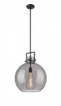 Innovations Lighting 411-1SL-BK-G410-16SM - Newton Sphere - 1 Light - 16 inch - Matte Black - Pendant