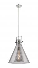 Innovations Lighting 411-1SL-PN-G411-16SM - Newton Cone - 1 Light - 16 inch - Polished Nickel - Cord hung - Pendant