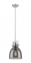 Innovations Lighting 411-1SS-SN-G412-8SM - Newton Bell - 1 Light - 8 inch - Satin Nickel - Mini Pendant