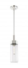 Innovations Lighting 427-1S-PN-G427-14CL - Claverack - 1 Light - 6 inch - Polished Nickel - Pendant