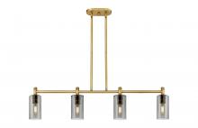  434-4I-BB-G434-7SM - Crown Point - 4 Light - 44 inch - Brushed Brass - Island Light