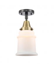 Innovations Lighting 447-1C-BAB-G181 - Canton - 1 Light - 6 inch - Black Antique Brass - Flush Mount