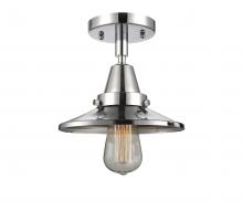 Innovations Lighting 447-1C-PC-M7 - Railroad - 1 Light - 8 inch - Polished Chrome - Flush Mount