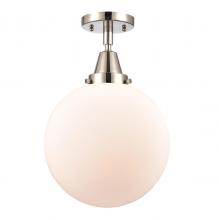 Innovations Lighting 447-1C-PN-G201-10 - Beacon - 1 Light - 10 inch - Polished Nickel - Flush Mount