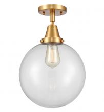 Innovations Lighting 447-1C-SG-G202-10 - Beacon - 1 Light - 10 inch - Satin Gold - Flush Mount