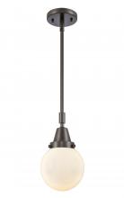 Innovations Lighting 447-1S-OB-G201-6 - Beacon - 1 Light - 6 inch - Oil Rubbed Bronze - Mini Pendant