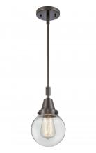 Innovations Lighting 447-1S-OB-G202-6 - Beacon - 1 Light - 6 inch - Oil Rubbed Bronze - Mini Pendant