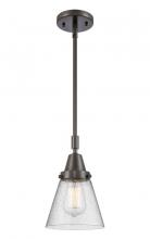 Innovations Lighting 447-1S-OB-G64 - Cone - 1 Light - 6 inch - Oil Rubbed Bronze - Mini Pendant