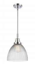 Innovations Lighting 447-1S-PC-G222 - Seneca Falls - 1 Light - 10 inch - Polished Chrome - Mini Pendant