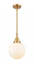 Innovations Lighting 447-1S-SG-G201-8 - Beacon - 1 Light - 8 inch - Satin Gold - Mini Pendant