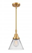 Innovations Lighting 447-1S-SG-G42 - Cone - 1 Light - 8 inch - Satin Gold - Mini Pendant