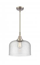 Innovations Lighting 447-1S-SN-G74-L - Bell - 1 Light - 12 inch - Brushed Satin Nickel - Mini Pendant