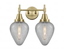  447-2W-AB-G165 - Geneseo - 2 Light - 16 inch - Antique Brass - Bath Vanity Light